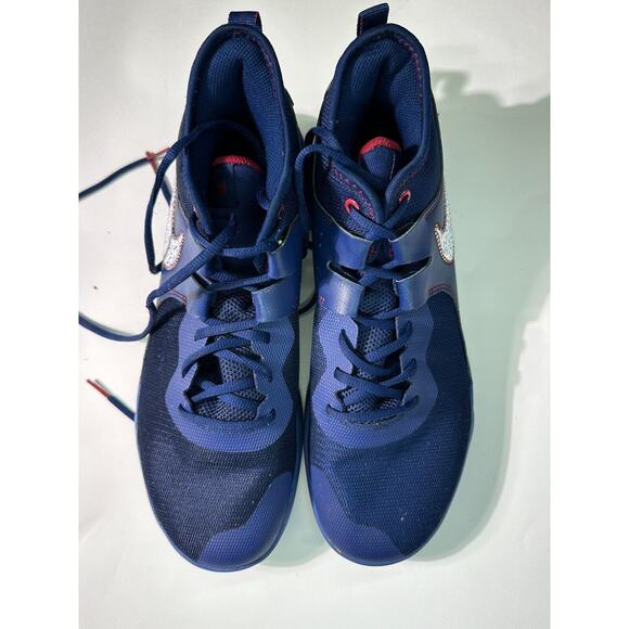 Nike Air Max Impact Blue Void Basketball Trainers Sz 11 - Picture 6 of 6